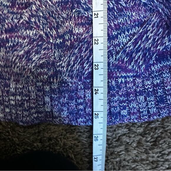 Land’s end‎ women’s sweater size 10/12 purple - Picture 7 of 7